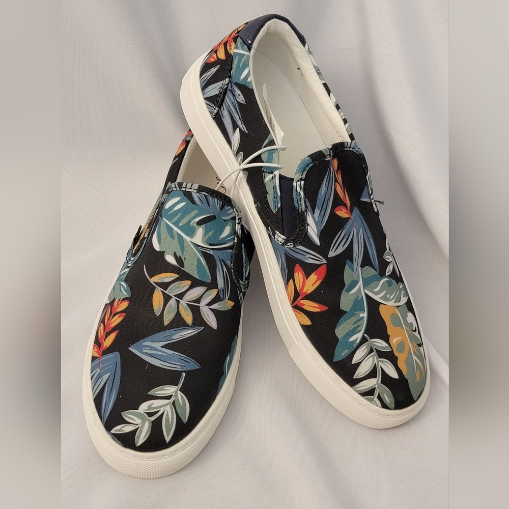 NWT J. Crew Canvas Slip-On Sneakers Size 7M